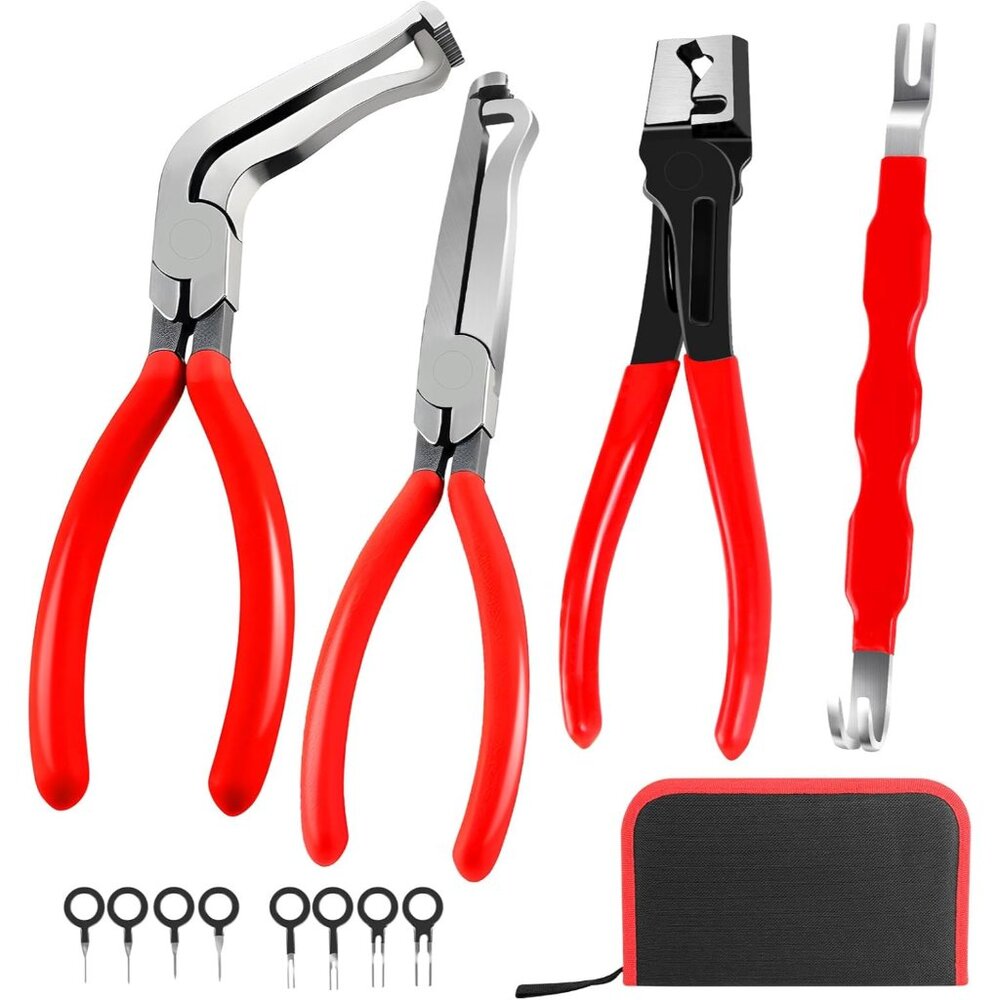 4 Pieces Electrical Disconnect Pliers for Cars, Electrical Connector Separator T